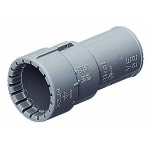 未来工業 ミライ 未来工業 MFSVE-16GH10 コンビネーションカップリング Gタイプ PF管16⇔VE管16 グレー 10個 MFSVE-16GH