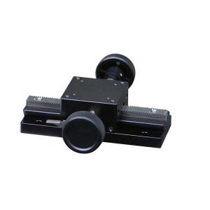 中央精機 中央精機 LS-414WL1 長作動ステージ レール長100mm 両ハンドル メーカー直送 代引不可 北海道沖縄離島不可