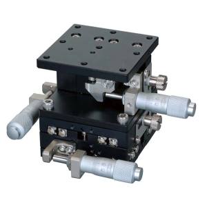 中央精機 中央精機 LT-6047-S1 ハイグレードアルミXYZステージ 60×60 メーカー直送 代引不可 北海道沖縄離島不可