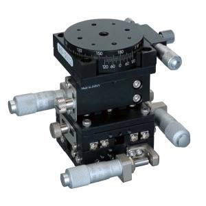 中央精機 中央精機 TR-5047-SR1 ハイグレードアルミXYZ回転ステージ φ50 メーカー直送 代引不可 北海道沖縄離島不可