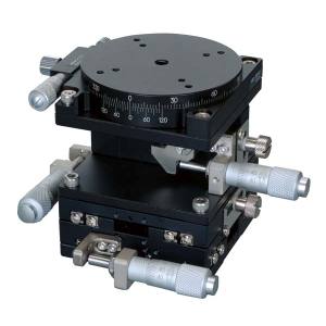 中央精機 中央精機 TR-7047-S1 ハイグレードアルミXYZ回転ステージ φ70 メーカー直送 代引不可 北海道沖縄離島不可