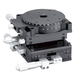 中央精機 中央精機 TR-907-R1 X Y Z 回転スリムステージ φ90 メーカー直送 代引不可 北海道沖縄離島不可