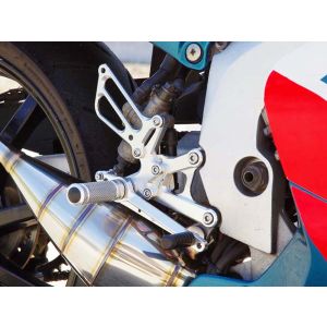 ベビーフェイス BabyFace ベビーフェイス 002-H022SV バックステップ/シルバー 4P タイプ1 NSR250 94-(MC28)