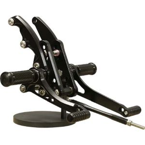 ベビーフェイス BabyFace ベビーフェイス 002-K002BK バックステップ/ブラック 6P ZRX1100/1200/DAEG 97-16