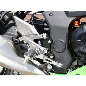 ベビーフェイス BabyFace ベビーフェイス 002-BK002BK セットバックプレート ブラック Ninja250SL 15-16