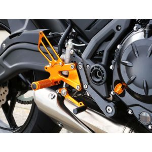 ベビーフェイス BabyFace ベビーフェイス 002-K031BK バックステップキット ブラック Ninja650 17-