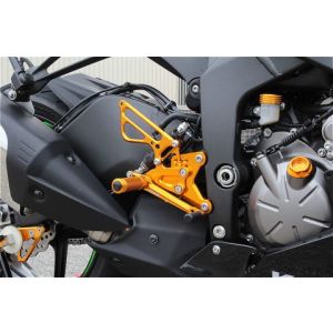 ベビーフェイス BabyFace ベビーフェイス 002-K038BK バックステップキット ブラック ZX-6R 19- 正シフト