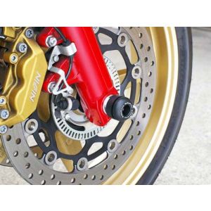 ベビーフェイス BabyFace ベビーフェイス 006-A0016BK アクスルプロテクター フロント/ブラック GSR400/600 06-09