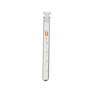 柴田科学 SIBATA 柴田科学 008380-25A 共通摺合共栓試験管 平栓付 25mL