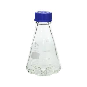 柴田科学 SIBATA 柴田科学 016460-500A ねじ口振盪三角フラスコ 下部バッフル付 500mL メーカー直送 代引不可 北海道沖縄離島不可