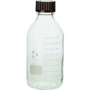 柴田科学 SIBATA 柴田科学 017200-10001A ねじ口びん 1L 赤キャップ付