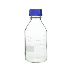 柴田科学 SIBATA 柴田科学 017200-750A ねじ口びん メジュームびん 青キャップ付 750mL メーカー直送 代引不可 北海道沖縄離島不可