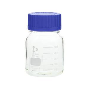 柴田科学 SIBATA 柴田科学 017250-500A ねじ口びん 広口 青キャップ付 500mL メーカー直送 代引不可 北海道沖縄離島不可