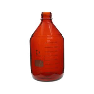 柴田科学 SIBATA 柴田科学 017290-20005 ねじ口びん セーフティコート 茶褐色 びんのみ 2L メーカー直送 代引不可 北海道沖縄離島不可