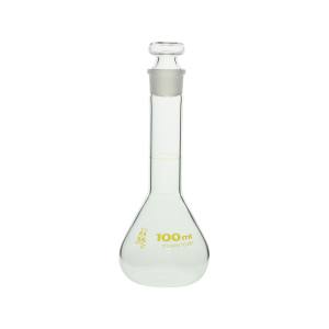 柴田科学 SIBATA 柴田科学 023080-100 メスフラスコ 短形 100mL