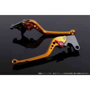 スピードラ SSK SPEEDRA スピードラ KA0403530-RD アジャストレバー スタンダード ロング ゴールド/レッド NINJA250R 08-12 NINJA250 13-17/18-