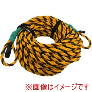 仙台銘板 仙台銘板 TRP-20-G 標識ロープ 光るトラロープ ピカくん 緑 20m