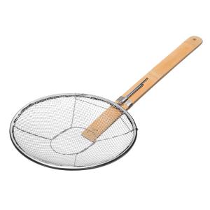 シンドー シンドー SN 18-8 竹柄 そば揚げ 8寸 横 A 型