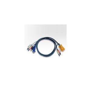 ATENジャパン ATEN 2L-5302U USB KVMケーブル オーディオ対応 SPHD KVM用 1.8m