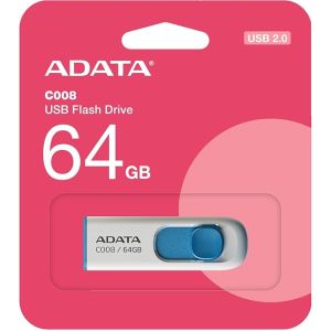 エイデータ ADATA ADATA AC008-64G-RWE-I USB 2.0 64GB メーカー保証5年