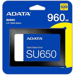 エイデータ ADATA ADATA ASU650SS-960GT-R-I SSD SU650 960GB SATA 2.5インチ メーカー保証3年