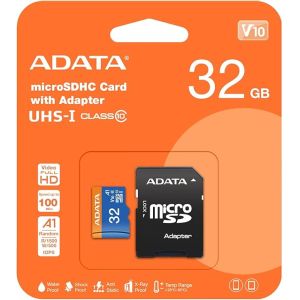 エイデータ ADATA ADATA AUSDH32GUICL10A1-RA1-I マイクロSD32GB UHS-I クラス10 メーカー保証永年