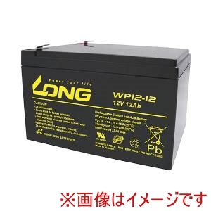 LONG BATTERY LONG BATTERY WP12-12 制御弁式鉛蓄電池 UPS･非常電源用バッテリー メーカー直送 代引不可 北海道沖縄離島不可