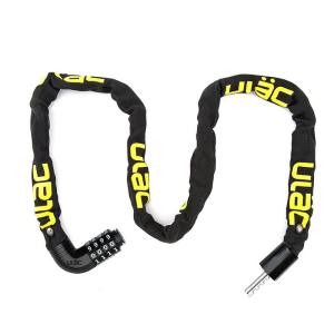 ユーラック ULAC ユーラック A900C 7mm コンボチェーンロック STEEL KOMBAT ブラック イエロー ULAC