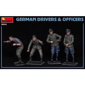 GSIクレオス GSIクレオス ミニアート MA35345 ミニアート 1/35 ドイツ兵ドライバー&士官セット4体入