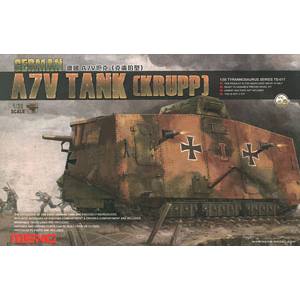 ビーバーコーポレーション ビーバーコーポレーション MENTS-017 モンモデル 1/35 WW1 ドイツA7V戦車 クルップ