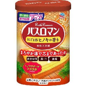 アース製薬 EARTH アース バスロマン にごり浴 ヒノキ 600g