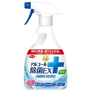 アース製薬 EARTH アース らくハピ アルコール除菌EX 本体 420mL