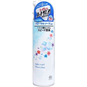 アース製薬 EARTH アース トイレのスッキーリエア! Sukki-ri air! フローラルソープの香り 685216