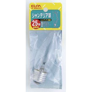 朝日電器 エルパ ELPA エルパ G-60H C シャンデリアE26 ELPA 朝日電器