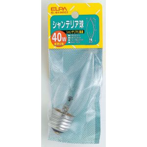 朝日電器 エルパ ELPA エルパ G-61H C シャンデリアE26 ELPA 朝日電器