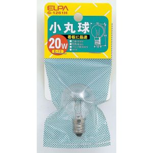 朝日電器 エルパ ELPA エルパ G-1261H 小丸球 ELPA 朝日電器