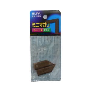 朝日電器 エルパ ELPA エルパ MM-0H DW ミニ曲がり 木目 ELPA 朝日電器