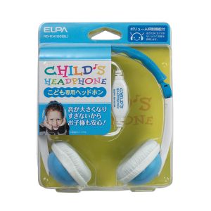 朝日電器 エルパ ELPA エルパ RD-KH100 BL 子供専用ヘッドホン ELPA 朝日電器