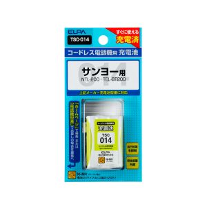朝日電器 エルパ ELPA エルパ TSC-014 電話機用充電池 ELPA 朝日電器