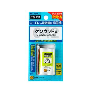 朝日電器 エルパ ELPA エルパ TSC-042 電話機用充電池 ELPA 朝日電器