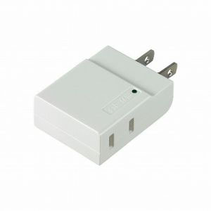 朝日電器 エルパ ELPA エルパ A-CT002SB W コンパクトタップ耐雷2個口 ELPA 朝日電器