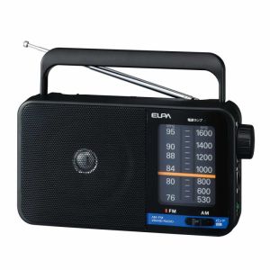朝日電器 エルパ ELPA エルパ ER-H100 AM/FMポータブルラジオ ELPA 朝日電器