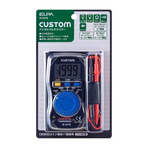 朝日電器 エルパ ELPA エルパ M-02FB デジタルマルチテスター ELPA 朝日電器