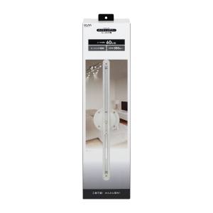 朝日電器 エルパ ELPA エルパ LRC-SL60C IV シーリングバー 60cm ELPA 朝日電器