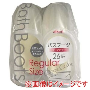 アイセン aisen アイセン バスブーツ レギュラー クリアホワイト BB062