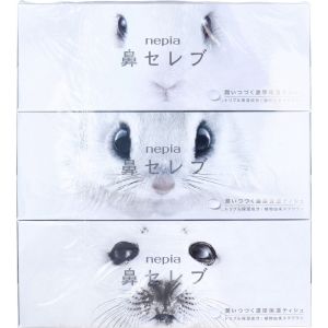 ネピア ネピア 636078 鼻セレブティシュ200W3コパック