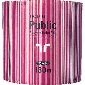 王子ネピア 王子ネピア 71134 パブリックトイレットロール130m 芯なし 60個入り メーカー直送 代引不可 沖縄離島不可