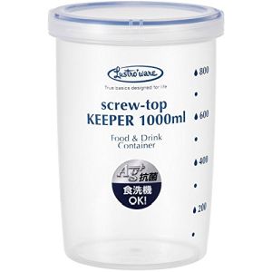 岩崎工業 IWASAKI ラストロウェア スクリュートップキーパー 1000ml 深型 Lustroware