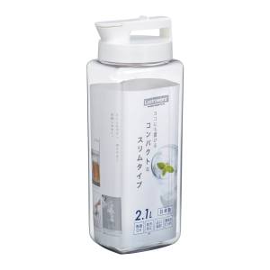 岩崎工業 IWASAKI 岩崎工業 Lustroware タテヨコ スマートピッチャー 2.1L ホワイト