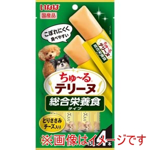 いなばペットフード いなば ちゅ～るテリーヌ 総合栄養食タイプとりささみ チーズ入り 15g×4本